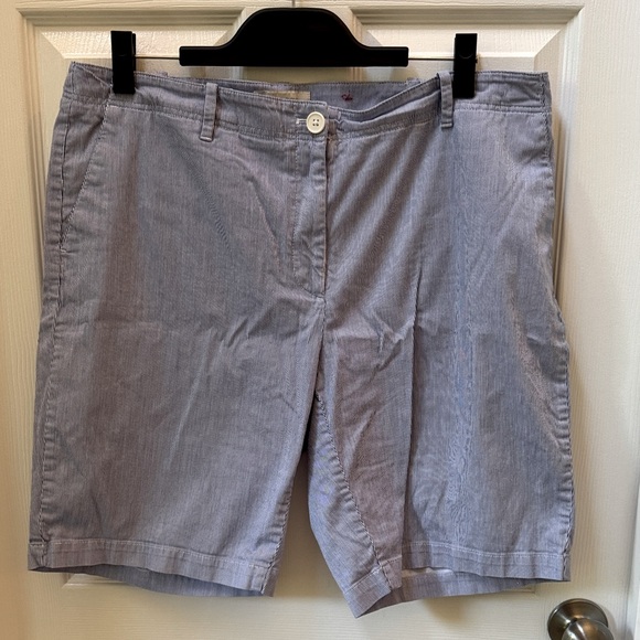 Talbots Pants - 📌Talbots 16W Pinstripe Chino Shorts